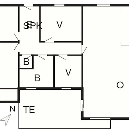 Four-bedroom In 2 * Rorvig